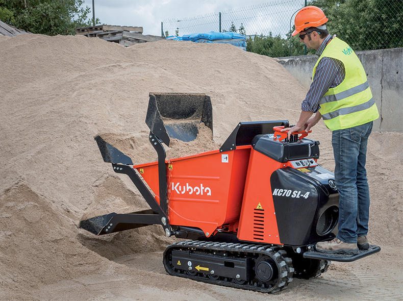 Kubota minidumper